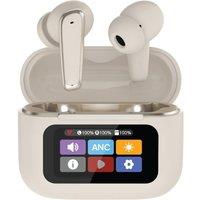 GROOV-E Neo Buds Wireless Bluetooth Noise-Cancelling Earphones - Cream, Cream