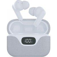 GROOV-E Flex Buds Wireless Bluetooth Noise-Cancelling Earbuds - White, White