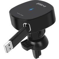 Groov-E GVWM11BK MagSafe Compatible Wireless Car Vent Mount Charger, Black