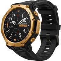 Amazfit T-Rex 3 Pro Smart Watch - Black Gold, Gold,Black