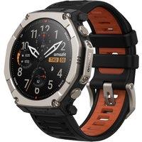 Amazfit T-Rex Ultra 2 Smart Watch - Black Magma, Silver/Grey