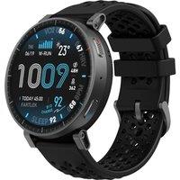AMAZFIT Active Max Smart Watch - Black, Silicone Strap, Black
