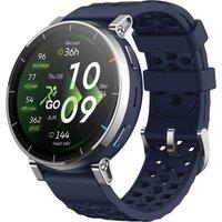AMAZFIT Active 3 Premium Smart Watch - Atlas Blue, Silicone Strap, Blue