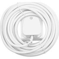 BENROSS 45280 Extension Lead - 10 m, White