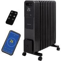 RUSSELL HOBBS RHOFR2500-M-D-SMT Portable Oil-Filled Radiator - Graphite, Black