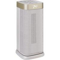 RUSSELL HOBBS RHCTH2002ST-SMT Smart Ceramic Fan Heater - Cream & Gold, Cream,Gold