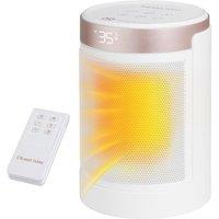 RUSSELL HOBBS RHCH2002WCHAMP Ceramic Fan Heater - White & Champagne, White