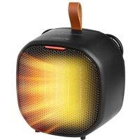 ABODE ADTH1002B Hot & Cool Ceramic Fan Heater - Black, Black