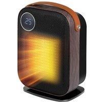ABODE ADTH1004 Hot & Cool Ceramic Fan Heater - Black, Black