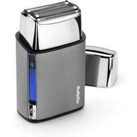 Babyliss Super-X Metal Series Electric Double Foil Wet & Dry Shaver - Silver, Silver/Grey