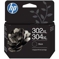 HP 302XL/304XL Original Black Ink Cartridge, Black