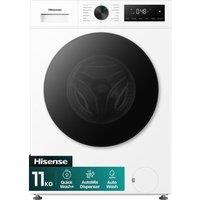 HISENSE 1i Series WF1I1142BWL2 11 kg 1400 Spin Washing Machine - White, White