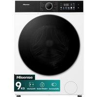HISENSE KitchenFit 3i Series WF3I9043BWFS2 WiFi-enabled 9 kg 1400 Spin Washing Machine - White, White