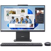 LENOVO AIO 23.8 All-in-One PC - AMD Ryzen 5, 256 GB SSD, Luna Grey, Silver/Grey