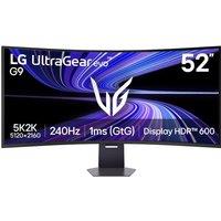 Lg UltraGear Evo 52G930B-B 5K2K 52" Curved VA LED Gaming Monitor - Black, Black