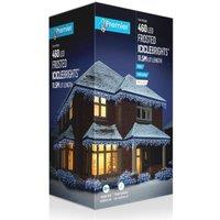 Premier LV213284W Multi-Action Frosted Icicles LED lights - 19.5 m