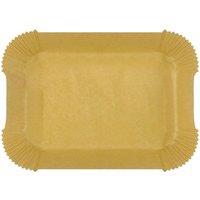 LOGIK LAFRRECTPPR27 Air Fryer Disposable Rectangle Paper Liners - Pack of 60, Brown