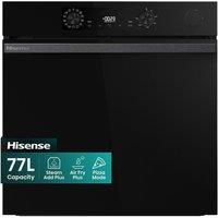 HISENSE Hi4 BSA66221CDBGUK Electric Steam Oven - Black, Black