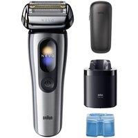 BRAUN NEVO15000C Electric Wet & Dry Foil Shaver - Silver, Silver/Grey