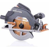 EVOLUTION R185CCS 185 mm Circular Saw - Black, Black