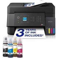 Epson EcoTank ET-4900 All-in-One Wireless Inkjet Printer, Black