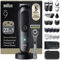 BRAUN All-in-One Series 9, AIO9560, 23in1 Grooming Kit - Grey, Silver/Grey