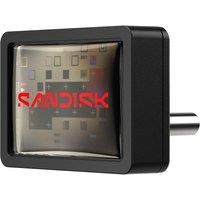 Sandisk Extreme Fit USB-C Flash Drive - 128 GB, Black, Black