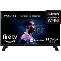 32 TOSHIBA 32WF2653DB Smart HD Ready HDR LED Fire TV 2026 with Freely, Black