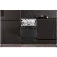 HISENSE Hi4 HS642B90B Full-size Dishwasher - Black, Silver/Grey