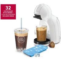 DOLCE GUSTO by DeLonghi Mini Me 2 Iced Coffee Machine Bundle - White, White