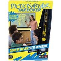 MATTEL Pictionary Air Takeover Family Drawing Game, Blue,Yellow