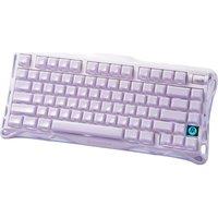 Gravastar Mercury K1 Wireless Mechanical Gaming Keyboard - Lavender Purple, Purple
