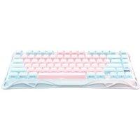 GRAVASTAR Mercury K1 Lite Wireless Mechanical Gaming Keyboard - Lumen Rose, Pink,Blue