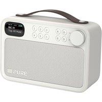 PURE Bloom Portable DAB Bluetooth Radio - Sand, Cream