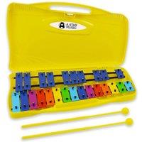 A-STAR 25 Note Chromatic Xylophone - Rainbow, Yellow
