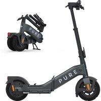 Pure Electric Advance Flex Folding Electric Scooter - Mercury Grey, Silver/Grey