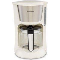MORPHY RICHARDS Equip 162504 Filter Coffee Machine - Cream, Cream