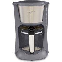 MORPHY RICHARDS Equip 162505 Filter Coffee Machine - Grey, Silver/Grey