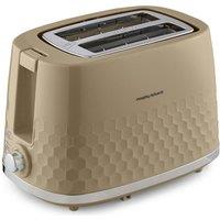 MORPHY RICHARDS Hive 220035 2-Slice Toaster - Travertine, Cream