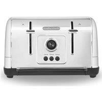MORPHY RICHARDS Venture 240130 4-Slice Toaster - Silver, Silver/Grey