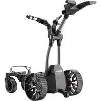NAVEE Birdie 3X Electric Golf Follow Trolley, Silver/Grey,Black