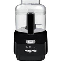 Magimix Le Micro Mini Chopper - Black, Black
