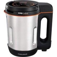 Morphy Richards 501021 Compact Soup Maker - Silver & Black
