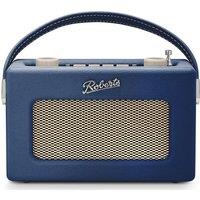 ROBERTS Revival Uno Solar Portable DAB Retro Bluetooth Radio - Midnight Blue, Blue