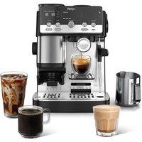 NINJA Luxe Caf Mini ES301UK Bean to cup Coffee Machine - Black & Stainless Steel, Stainless Steel