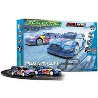 Scalextric C1452M Puma Rally1 WRC Race Car Set, Patterned,Blue,Yellow