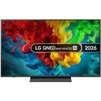 65" LG QNED83 QNED Mini LED AI 4K HDR Smart TV 2026 - 65QNED83B6A, Black