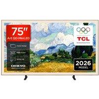 75 Tcl NXTVISION A400 Pro QLED 4K HDR Smart Google TV - 75A400 PRO-UK, Black