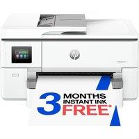 HP OfficeJet Pro 9720 All-in-One Wireless A3 Inkjet Printer, White,Silver/Grey
