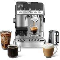 Ninja Luxe Caf Mini Plus ES352UK Bean to cup Coffee Machine - Stainless Steel, Stainless Steel